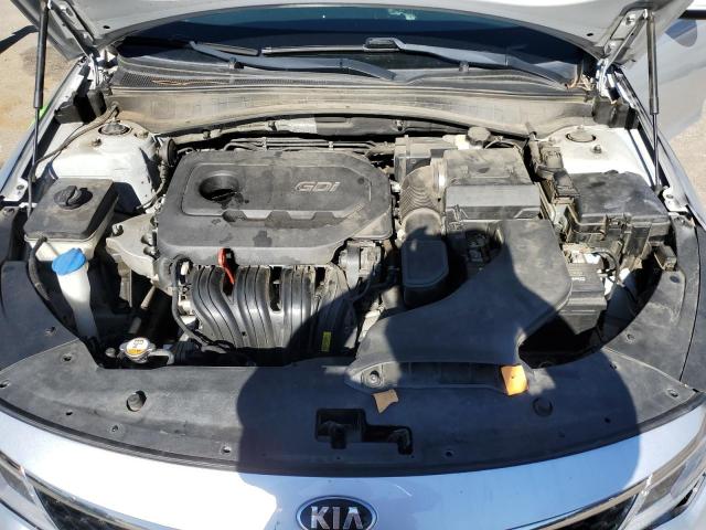 5XXGT4L34JG183101 - 2018 KIA OPTIMA LX SILVER photo 11