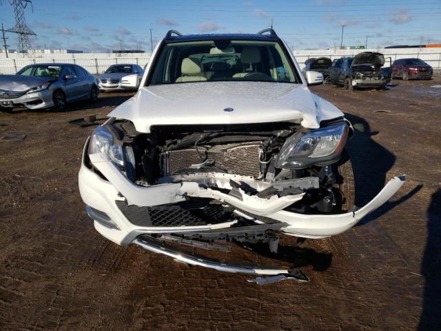 WDCGG8JB5FG365308 - 2015 MERCEDES-BENZ GLK 350 4MATIC WHITE photo 5