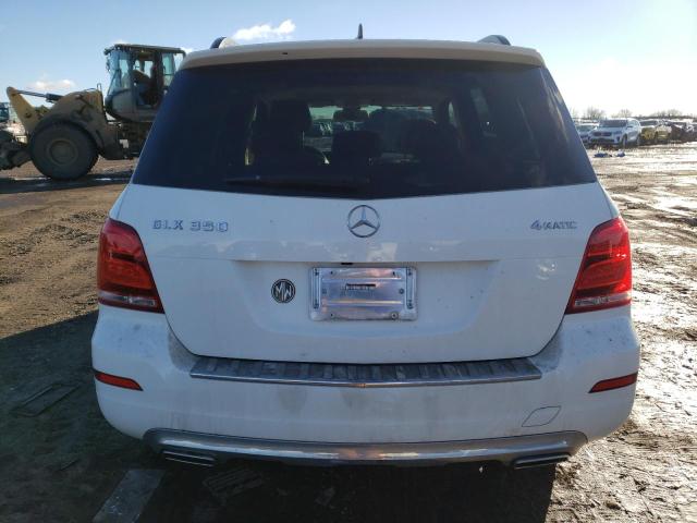 WDCGG8JB5FG365308 - 2015 MERCEDES-BENZ GLK 350 4MATIC WHITE photo 6