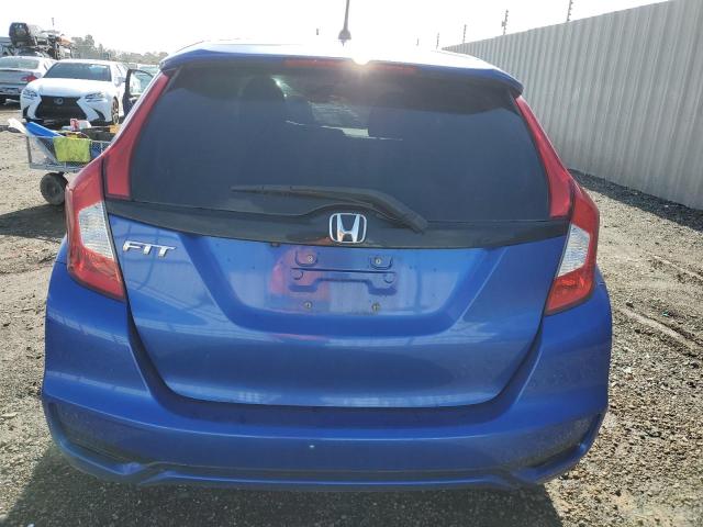 3HGGK5H4XLM724794 - 2020 HONDA FIT SW LX BLUE photo 6