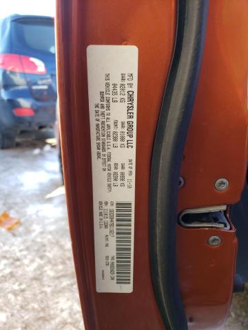 1B3CB3HA7BD116217 - 2011 DODGE CALIBER MAINSTREET ORANGE photo 12