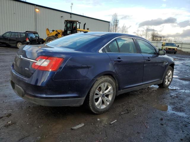 1FAHP2EW2BG156435 - 2011 FORD TAURUS SEL BLUE photo 3