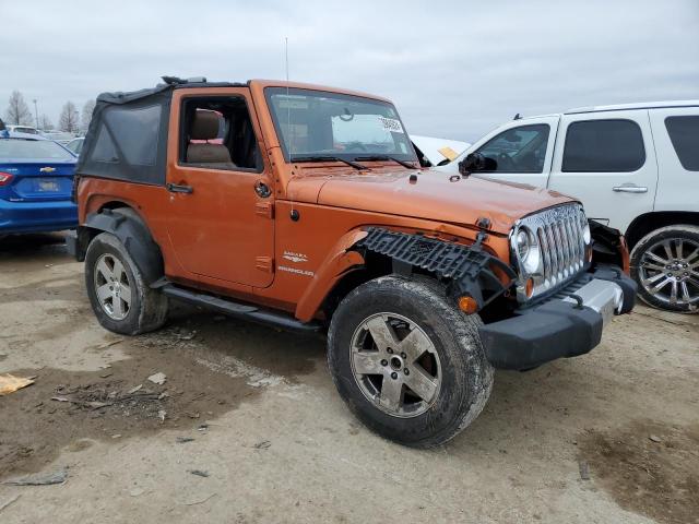 1J4GA5D10BL546143 - 2011 JEEP WRANGLER SAHARA ORANGE photo 4