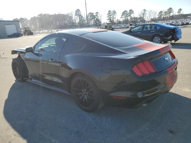 1FA6P8TH4H5323719 - 2017 FORD MUSTANG BLACK photo 2