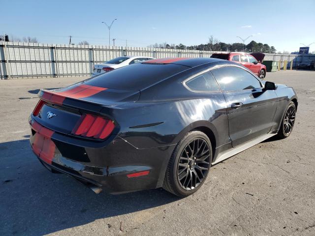 1FA6P8TH4H5323719 - 2017 FORD MUSTANG BLACK photo 3
