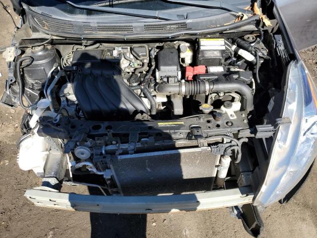 3N1CN7AP3HL894063 - 2017 NISSAN VERSA S GRAY photo 11