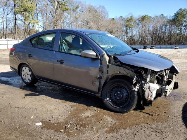 3N1CN7AP3HL894063 - 2017 NISSAN VERSA S GRAY photo 4