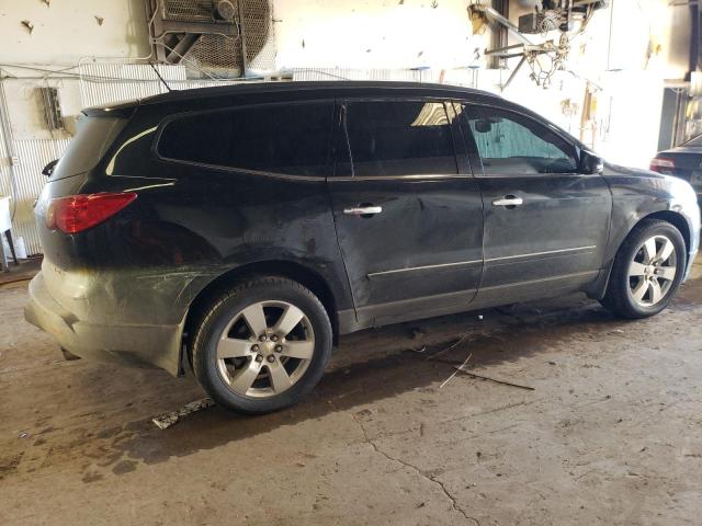 1GNKVLEDXBJ361134 - 2011 CHEVROLET TRAVERSE LTZ BLACK photo 3