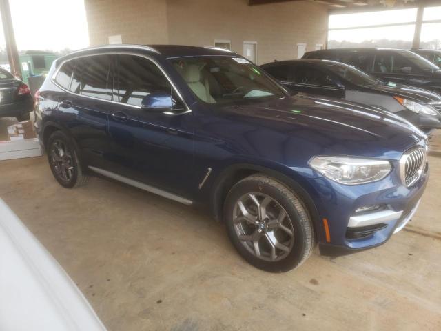 5UXTY3C04L9D18482 - 2020 BMW X3 SDRIVE30I Blau Foto 4