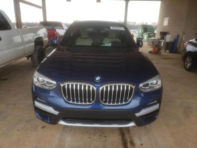 5UXTY3C04L9D18482 - 2020 BMW X3 SDRIVE30I BLUE photo 5