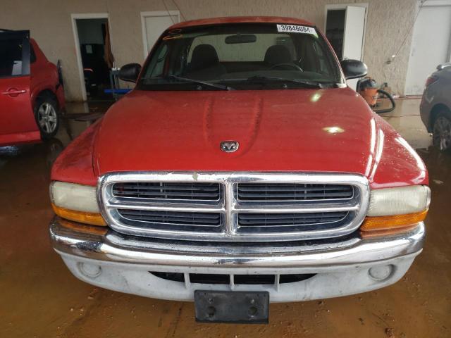 1B7GL22X7YS503374 - 2000 DODGE DAKOTA RED photo 5