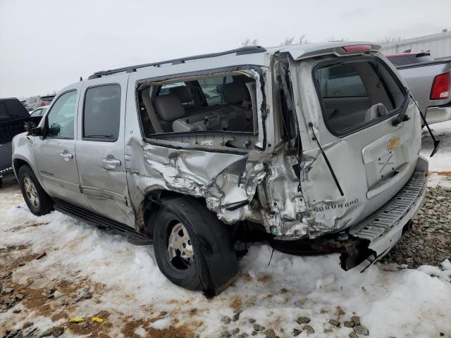 1GNSKJE73CR167698 - 2012 CHEVROLET SUBURBAN K1500 LT SILVER photo 2