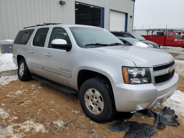 1GNSKJE73CR167698 - 2012 CHEVROLET SUBURBAN K1500 LT SILVER photo 4