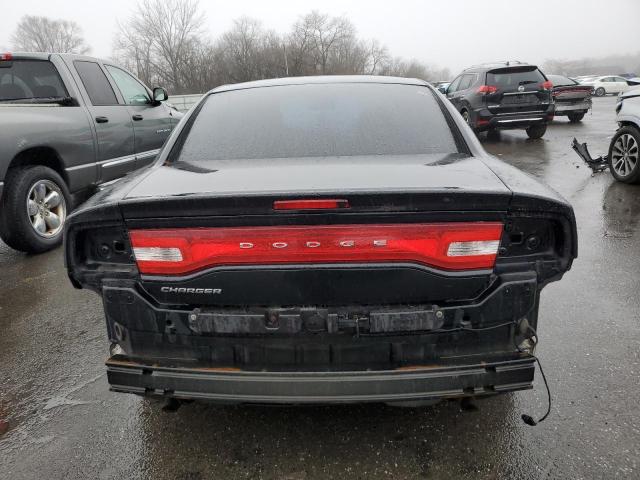 2C3CDXBG0DH628344 - 2013 DODGE CHARGER SE BLACK photo 6