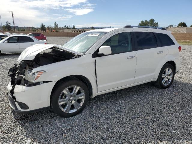 3D4PG9FGXBT544565 - 2011 DODGE JOURNEY LUX WHITE photo 1