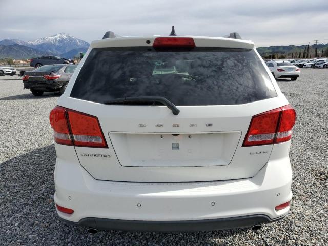 3D4PG9FGXBT544565 - 2011 DODGE JOURNEY LUX WHITE photo 6