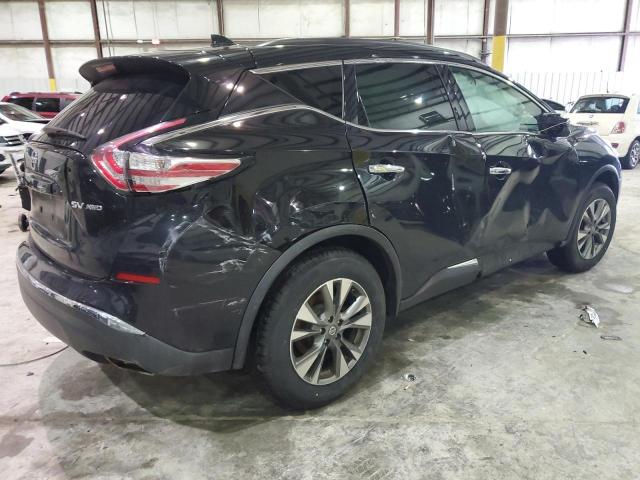 5N1AZ2MH1JN157400 - 2018 NISSAN MURANO S BLACK photo 3