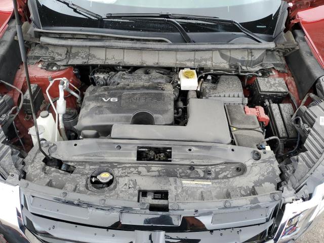 5N1DR3CA9NC250772 - 2022 NISSAN PATHFINDER SL RED photo 12