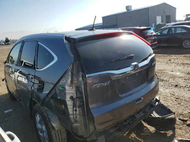 2HKRM4H72GH669212 - 2016 HONDA CR-V EXL SILVER photo 2