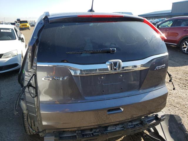 2HKRM4H72GH669212 - 2016 HONDA CR-V EXL SILVER photo 6