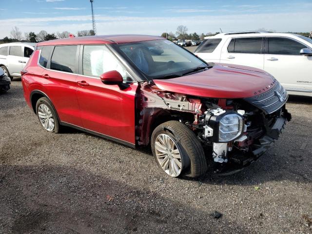 JA4J3TA89NZ083197 - 2022 MITSUBISHI OUTLANDER ES RED photo 4