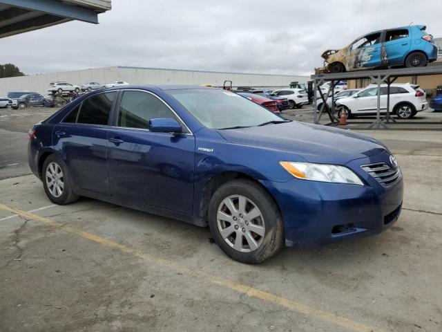 JTNBB46K273042693 - 2007 TOYOTA CAMRY HYBRID BLUE photo 4