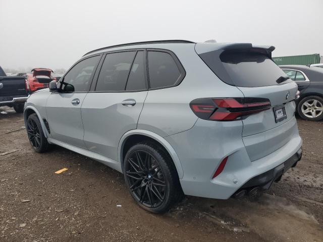 5YM13ET02R9U43903 - 2024 BMW X5 M COMPETITION GRAY photo 2