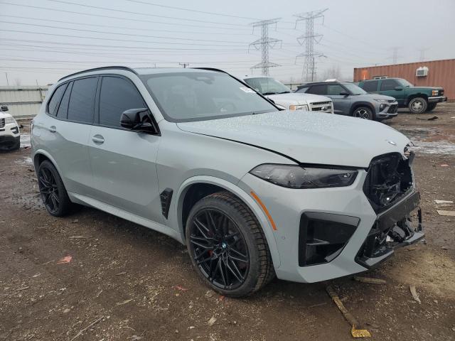 5YM13ET02R9U43903 - 2024 BMW X5 M COMPETITION GRAY photo 4