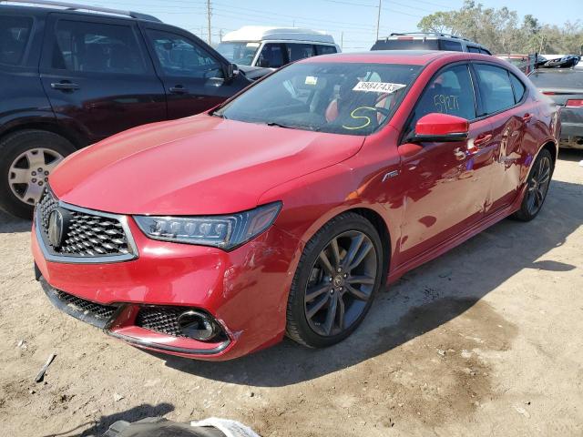 19UUB2F65KA006474 - 2019 ACURA TLX TECHNOLOGY RED photo 1