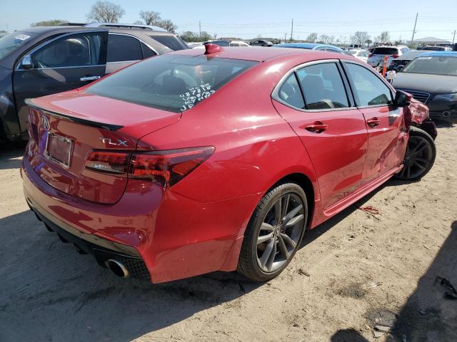 19UUB2F65KA006474 - 2019 ACURA TLX TECHNOLOGY RED photo 3