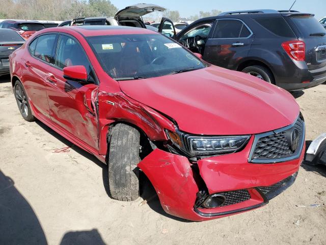 19UUB2F65KA006474 - 2019 ACURA TLX TECHNOLOGY RED photo 4