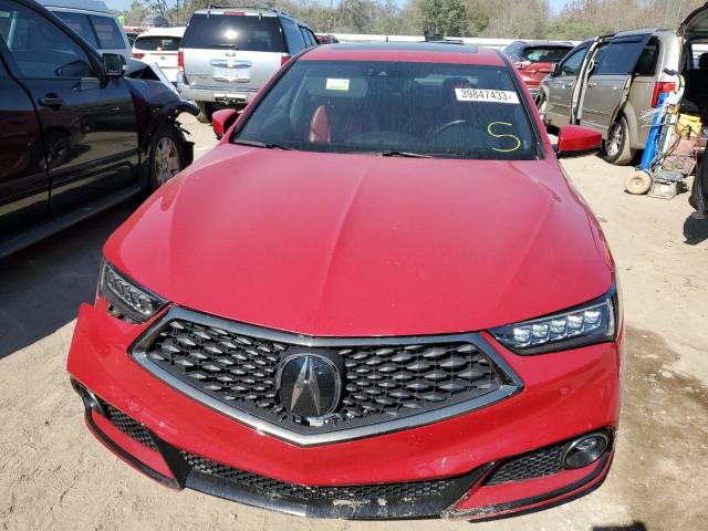19UUB2F65KA006474 - 2019 ACURA TLX TECHNOLOGY RED photo 5