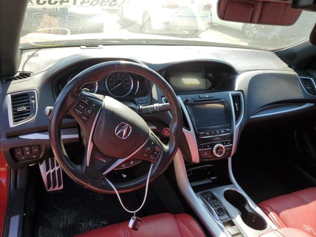 19UUB2F65KA006474 - 2019 ACURA TLX TECHNOLOGY RED photo 8