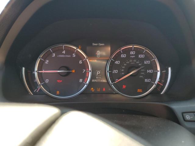 19UUB2F65KA006474 - 2019 ACURA TLX TECHNOLOGY RED photo 9