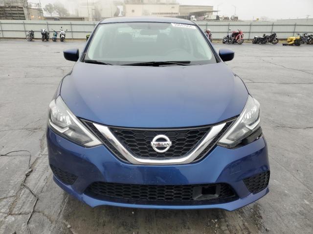 3N1AB7APXJY342536 - 2018 NISSAN SENTRA S BLUE photo 5