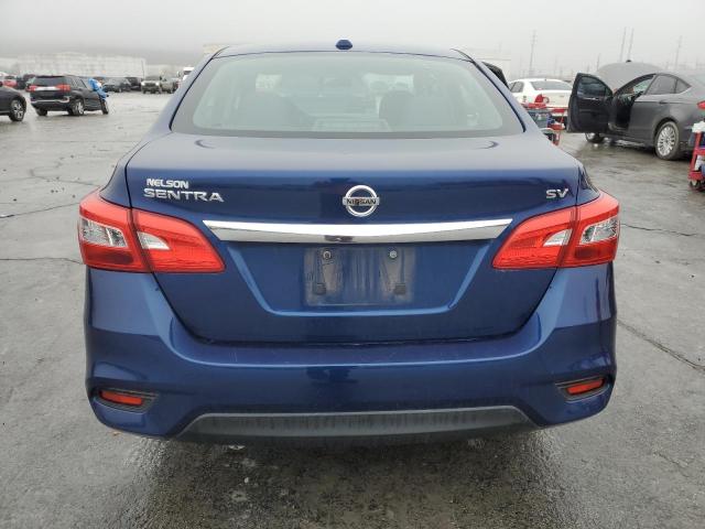 3N1AB7APXJY342536 - 2018 NISSAN SENTRA S BLUE photo 6