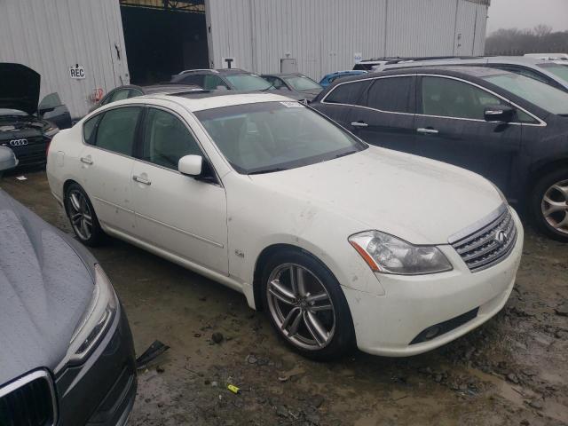 JNKBY01E57M401878 - 2007 INFINITI M45 BASE WHITE photo 4