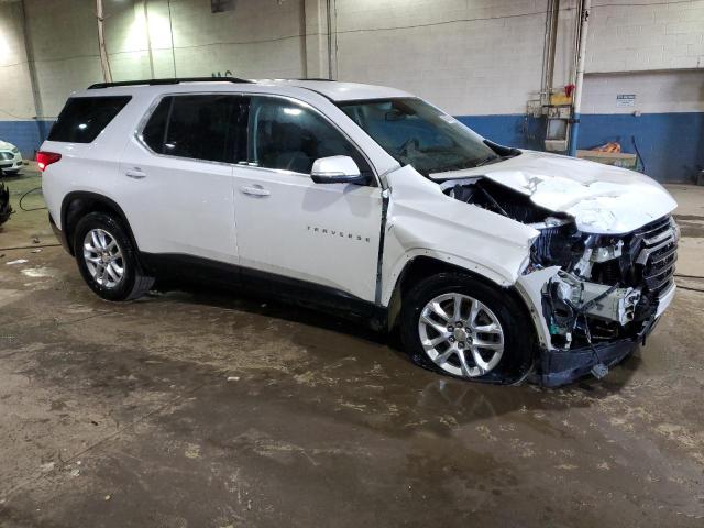 1GNERGKW7MJ159109 - 2021 CHEVROLET TRAVERSE LT WHITE photo 4