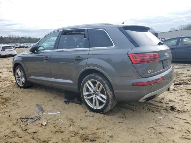 WA1VABF7XJD043087 - 2018 AUDI Q7 PRESTIGE GRAY photo 2