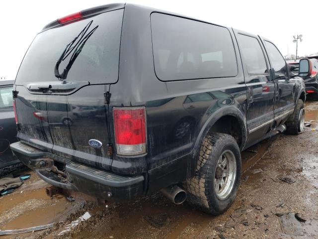 1FMSU43P84EB83214 - 2004 FORD EXCURSION LIMITED BLACK photo 3