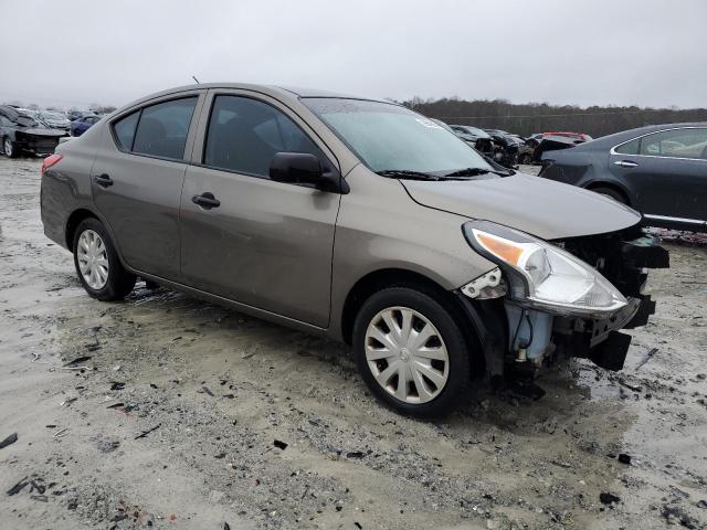 3N1CN7AP3FL901381 - 2015 NISSAN VERSA S GRAY photo 4