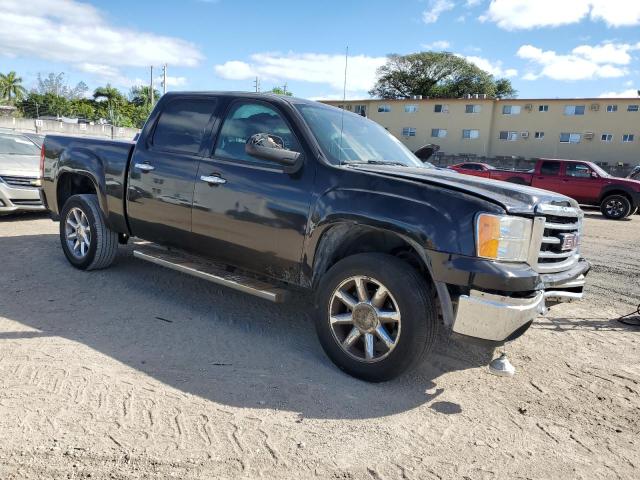 3GTP1VE01DG215115 - 2013 GMC SIERRA C1500 SLE BLACK photo 4