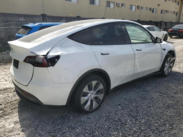 5YJYGDED8MF131430 - 2021 TESLA MODEL Y WHITE photo 3