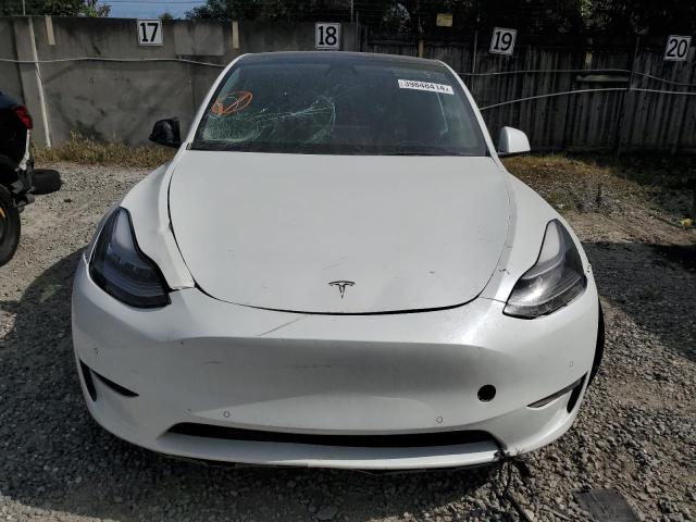 5YJYGDED8MF131430 - 2021 TESLA MODEL Y WHITE photo 5