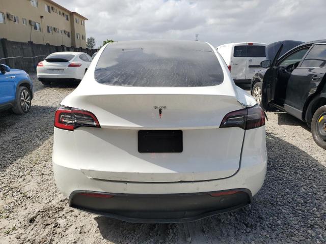 5YJYGDED8MF131430 - 2021 TESLA MODEL Y WHITE photo 6