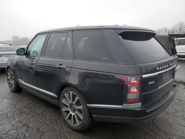 SALGV2TF9FA214671 - 2015 LAND ROVER RANGE ROVE AUTOBIOGRAPHY BLACK photo 2