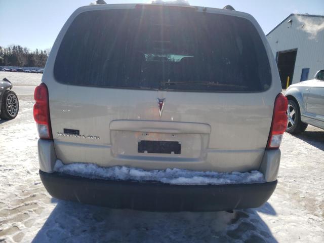 1GMDU33147D150462 - 2007 PONTIAC MONTANA SV6 BROWN photo 6