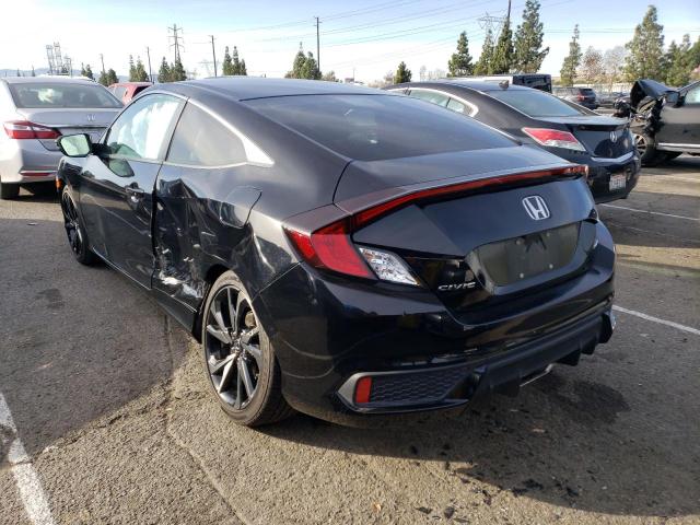 2HGFC4B84KH309496 - 2019 HONDA CIVIC SPORT 黑色 照片 2