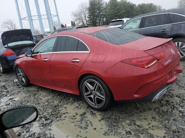 W1K5J4HB9MN170100 - 2021 MERCEDES-BENZ CLA 250 4MATIC RED photo 2