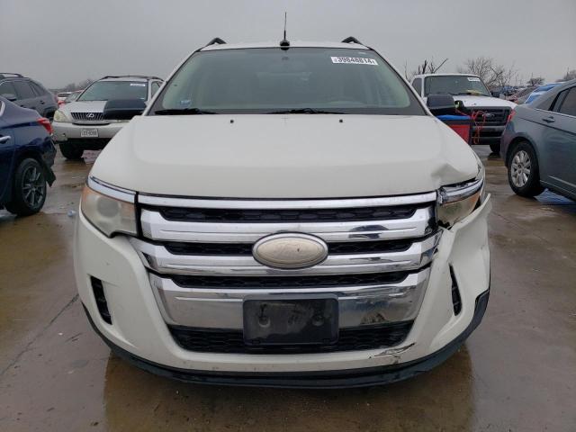 2FMDK3G98CBA03468 - 2012 FORD EDGE SE WHITE photo 5